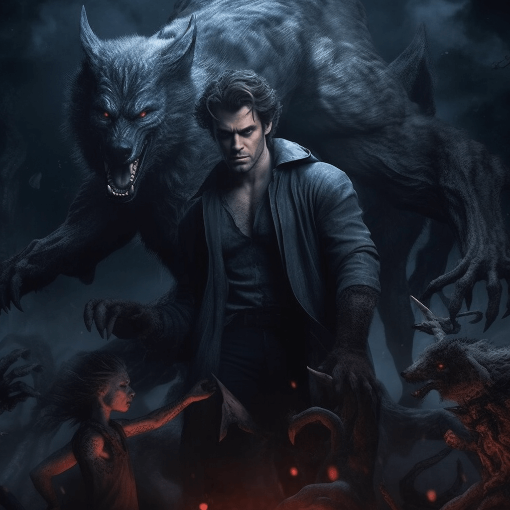 alpha-male-werewolf-with-wolves